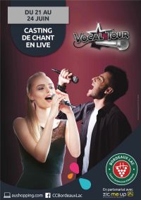 VOCAL TOUR 2017 à Bordeaux Lac. Du 21 au 24 juin 2017 à Bordeaux Lac. Gironde.  14H00